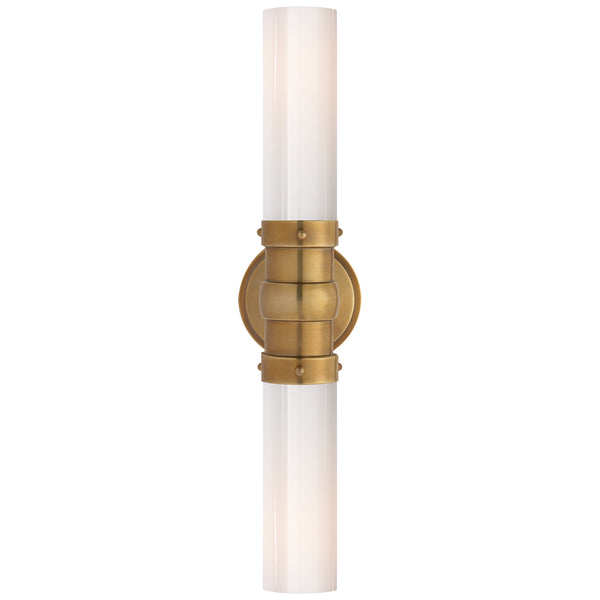 Graydon  Two Light Bath Sconce, Hand-Rubbed Antique Brass