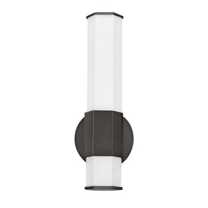 Chime 5" Medium LED Sconce, Black Oxide