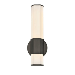 Chime 5" Medium LED Sconce, Black Oxide