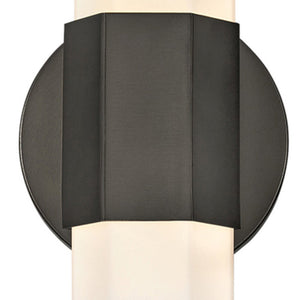 Chime 5" Medium LED Sconce, Black Oxide
