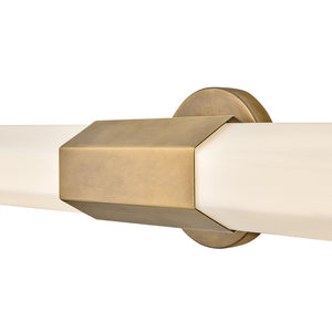 Chime 5" Extra Large LED Vanity, Heritage Brass