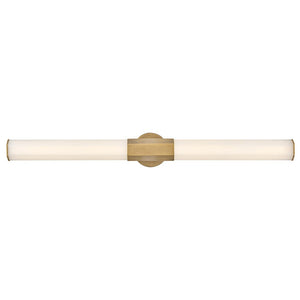 Chime 5" Extra Large LED Vanity, Heritage Brass