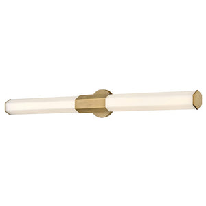Chime 5" Extra Large LED Vanity, Heritage Brass