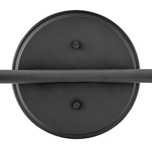 Relic 16" Two Lights Small Adjustable Vanity, Black