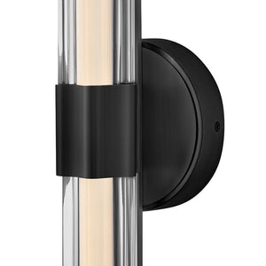 Maelstrom 5" Medium LED Sconce, Black