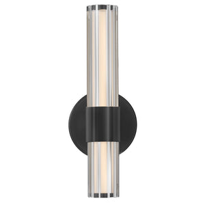 Maelstrom 5" Medium LED Sconce, Black