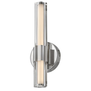 Maelstrom 5" Medium LED Sconce, Polished Nickel