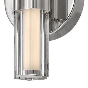 Maelstrom 5" Medium LED Sconce, Polished Nickel