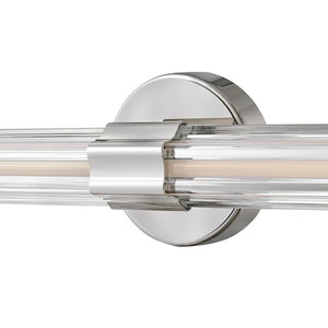 Maelstrom 24" Medium LED Vanity, Polished Nickel