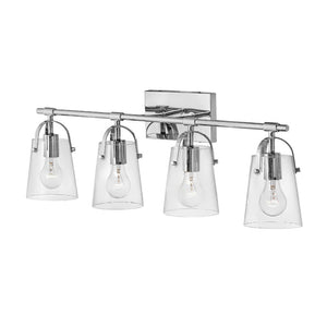 Asterism 32" Four Lights Large Vanity, Chrome