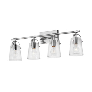 Asterism 32" Four Lights Large Vanity, Chrome