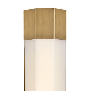 Chime 4" Large Sconce, Heritage Brass