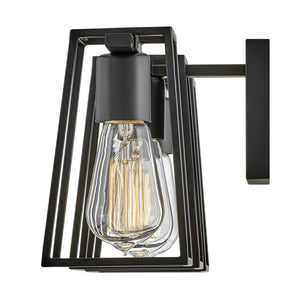Echo 24" Three Lights Medium Vanity, Black