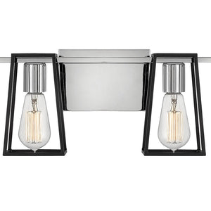 Echo 33" Four Lights Large Vanity, Chrome