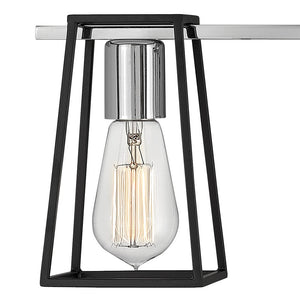 Echo 33" Four Lights Large Vanity, Chrome