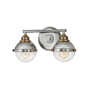Marquis 16" Two Lights Small Vanity, Polished Nickel