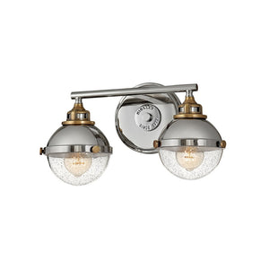Marquis 16" Two Lights Small Vanity, Polished Nickel
