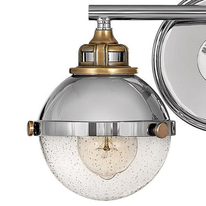 Marquis 16" Two Lights Small Vanity, Polished Nickel