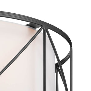 Novak 14" Three Lights Pendant, Black
