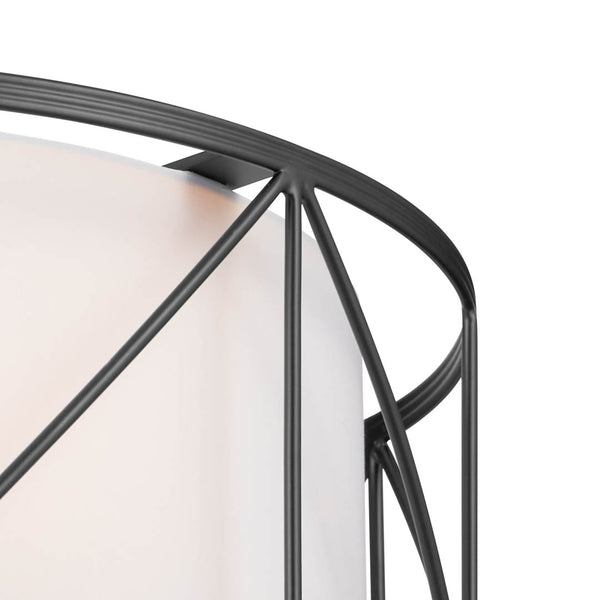 Novak 14" Three Lights Pendant, Black