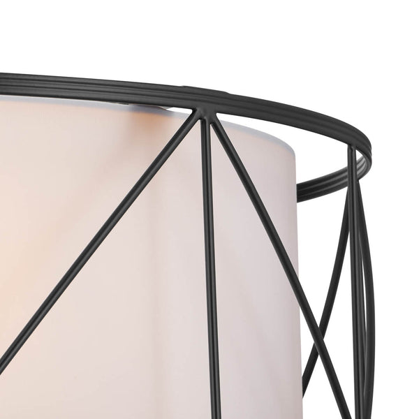 Novak 18" Three Lights Pendant, Black