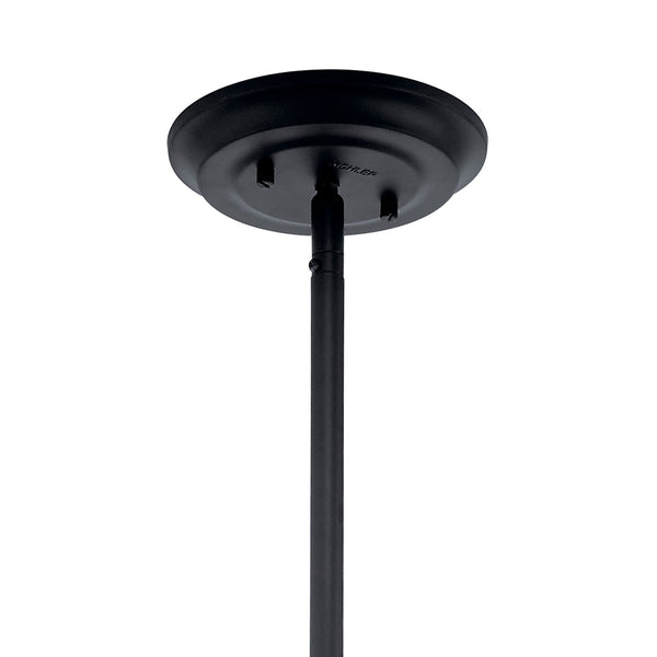 Cade 23" One Light Pendant, Black