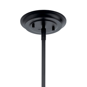 Cade 6" One Light Pendant, Black