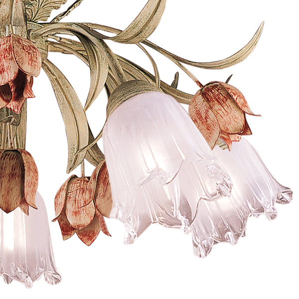 Rockwell 22'' Five Light Semi Flush Mount, Sage Rose - Alternate Product Image 2.jpg