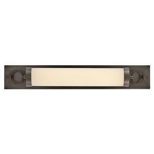 Baylor 30" Large LED Vanity, Black Oxide