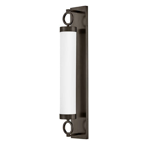 Baylor 30" Large LED Vanity, Black Oxide