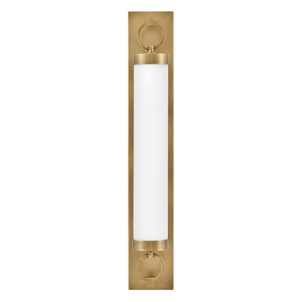 Baylor 30" Large LED Vanity, Heritage Brass