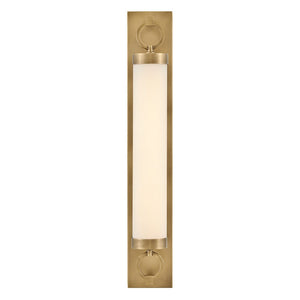 Baylor 30" Large LED Vanity, Heritage Brass