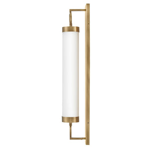 Baylor 30" Large LED Vanity, Heritage Brass