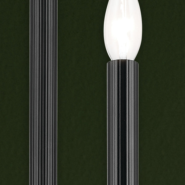 Durango 26" Four Lights Chandelier, Black