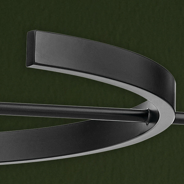 Durango 26" Four Lights Chandelier, Black