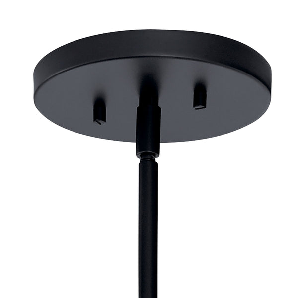 Durango 34" Six Lights Chandelier, Black