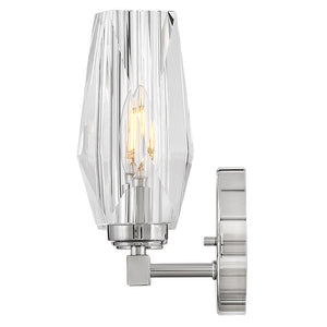 Tides 14" Two Lights Small Vanity, Polished Nickel