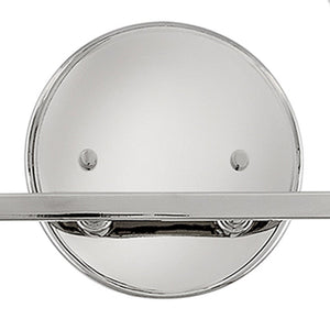 Tides 14" Two Lights Small Vanity, Polished Nickel