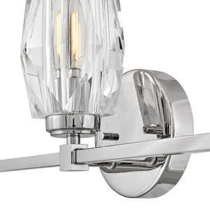 Tides 23" Three Lights Medium Vanity, Polished Nickel