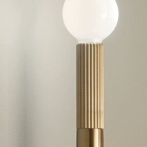 Bruno 5" Two Lights Wall Sconce, Champagne Bronze