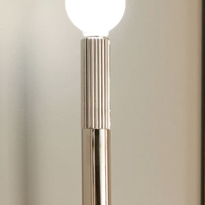 Bruno 5" Two Lights Wall Sconce, Polished Nickel