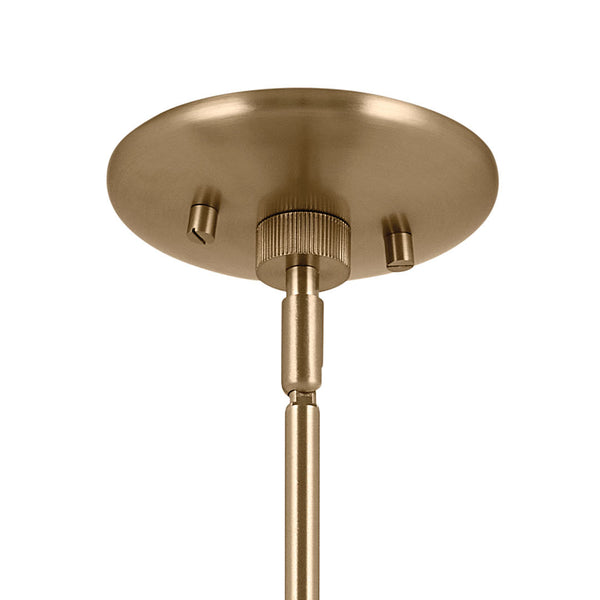 Jester 22" Twevle Lights Foyer Chandelier, Champagne Bronze / Greige and White