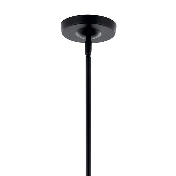 Gilbert 36" Six Lights Chandelier, Black