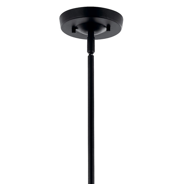 Gilbert 48" Eight Lights Chandelier, Black