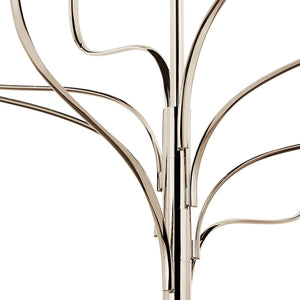 Gilbert 48" Eight Lights Chandelier, Polished Nickel