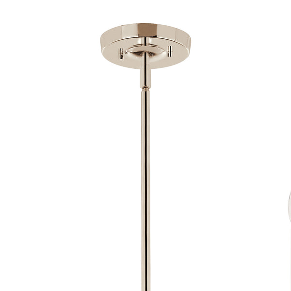 Gilbert 48" Eight Lights Chandelier, Polished Nickel