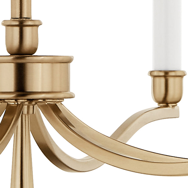 Talisa 32" Six Lights Chandelier, Champagne Bronze