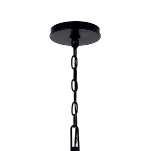 Talisa 42" Six Lights Chandelier, Black