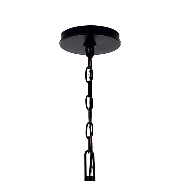 Talisa 42" Six Lights Chandelier, Black