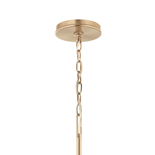 Talisa 42" Six Lights Chandelier, Champagne Bronze